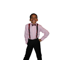 Kiddies Vibe African Ankara Suspenders And Bow Tie Set For Boys, Girls, Women And Men - Kiddies Vibe